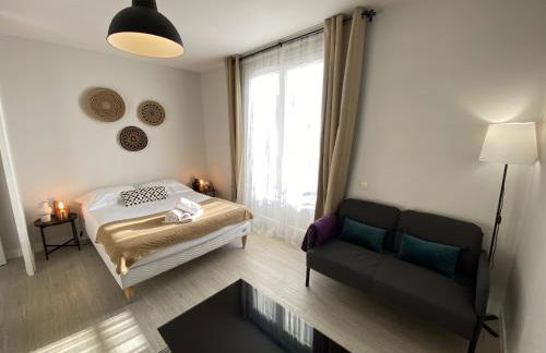 Grand studio calme avec balcon & parking gratuit - Foto 4