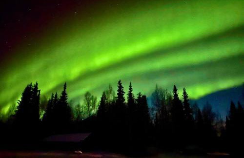 Northern Lights Log House w/ Sauna - Foto 3