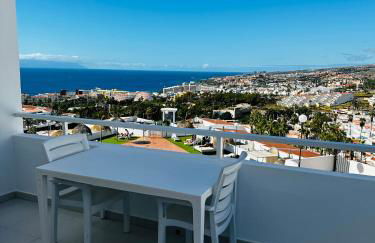 Island Village Heights Panoramic view large terrace Costa Adeje San Eugenio - Foto 7