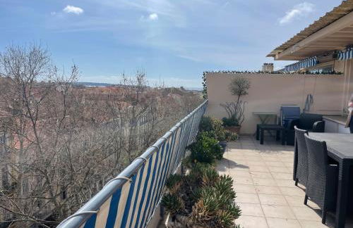 Toit terrasse proche plages Croisette et Palais des Festivals - Foto 5