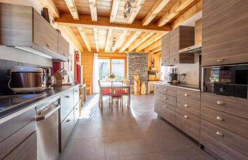 Chalet La Tanière 14 Pers - piscine chauffée et sauna - Vars Saint Marcellin - Foto 13