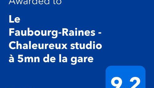 Le Faubourg-Raines - Chaleureux studio à 5mn de la gare - Foto 3