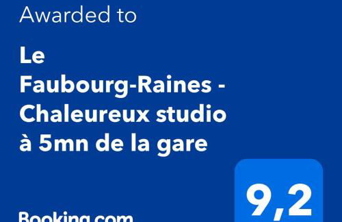 Le Faubourg-Raines - Chaleureux studio à 5mn de la gare - Foto 3