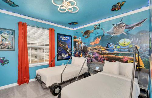 Townhome W/private Pool & Themed Rooms, Near Wdw! - Foto 54