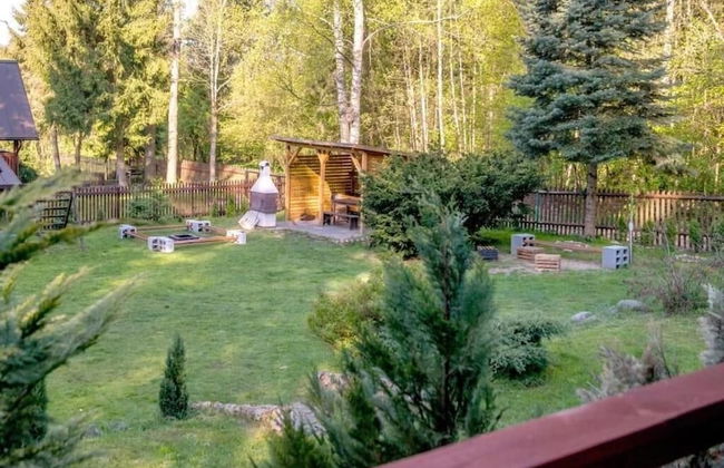 In The Woods Lodge With hot tub Inside Puszcza Knyszyśnka - Two-bedroom Villa - Photo 28