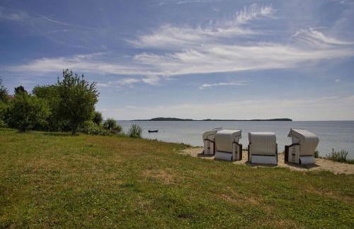 strandnahe Idylle am Meer, private Badestelle mit Strandkorb - Gutshof Ostseeblick FeWo Nr 04 - Photo 27