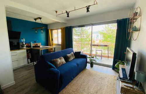 Charmant T2 idéal CV parking privé à la résidence - Foto 11