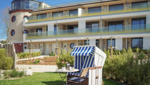 Appartements "Zum Leuchtturm" Hafen Rankwitz Insel Usedom - Foto 2, Garden view