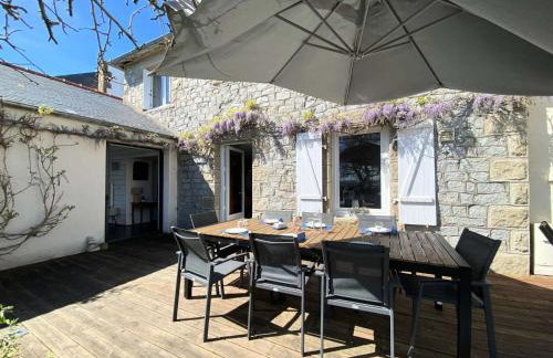 Résidence P38-ile Grande - Ty Pacha Vue mer Wifi jardin et parking, dépaysement à Ile Grande MAE-6094 - Foto 16