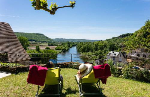 Au coeur de Beynac, superbe maison du XIVe siècle avec jardin panoramique - Foto 5