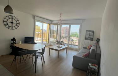 La Terrasse - big apartment & terrace 80m2 - metro 17 min from Paris - Foto 5