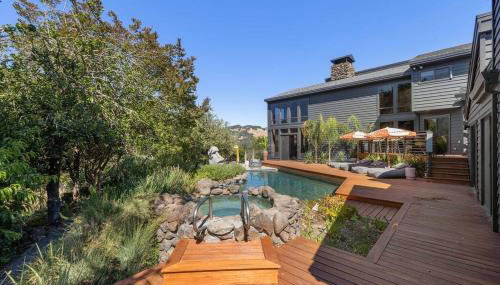 Spectacular & Secluded Wine Country Estate - Foto 2, Garden, sunbed, Garden view