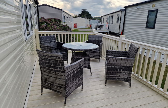 Welcoming 3 Bedroom Caravan 2 Min Walk to Beach - Foto 16