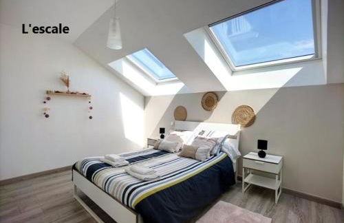 Beau duplex et studio proche de la mer - Foto 24