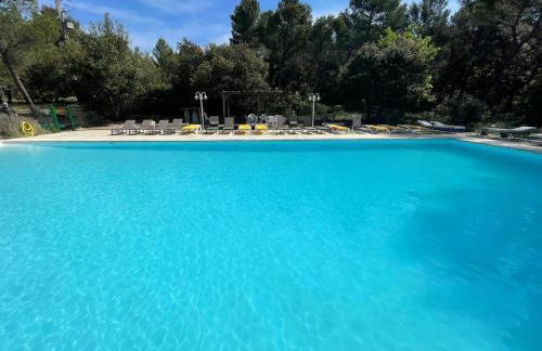 Gîte Lavande vue Luberon 33 hectares piscine Spa Sauna au cœur de Provence - Foto 34