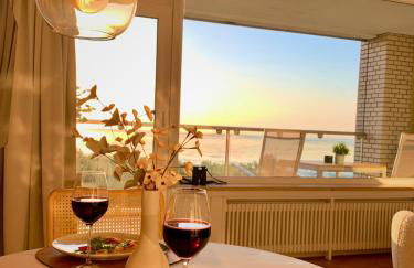 Panoramameerblicksuite direkt am Strand, Garage Wlan, Aufzug, Smarttv,Bettwäsche,Handtücher, Netflix uvm - Foto 2