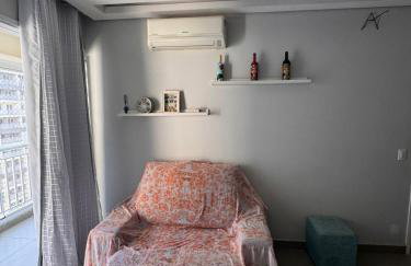 Apartamento completo em Santos, Vaga, Ar, Próx Porto,Praia - Foto 4