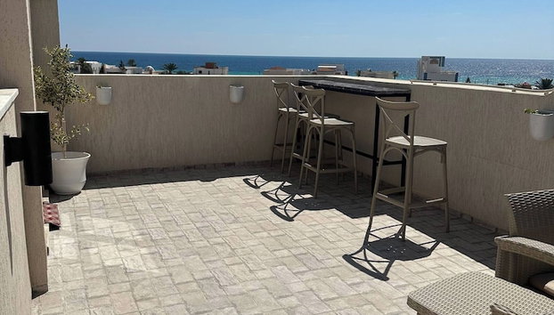 Luxury Rooftop Wifi, Ac, Outdoor Barbecue - Foto 4, Varanda