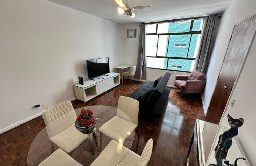 Frente Mar com garagem, Ar Condicionado e WI-FI grátis em Santos - Foto 19