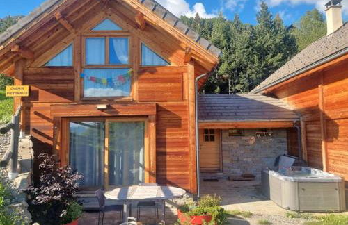 Chalet 6 pers avec SPA, terrasse plein sud à Saint-Michel-de-Chaillol - FR-1-393-22 - Foto 8