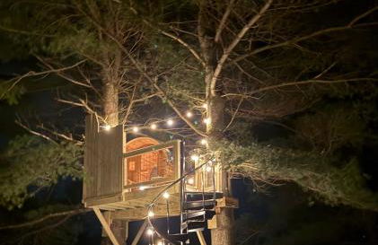 Modern Tiny House with hot tub & river near Stowe - Foto 39