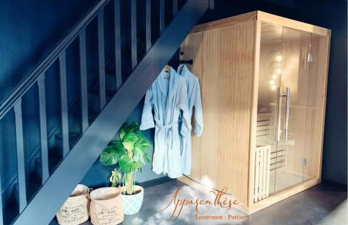 Apparenthèse Love Room Jacuzzi Sauna - Foto 10