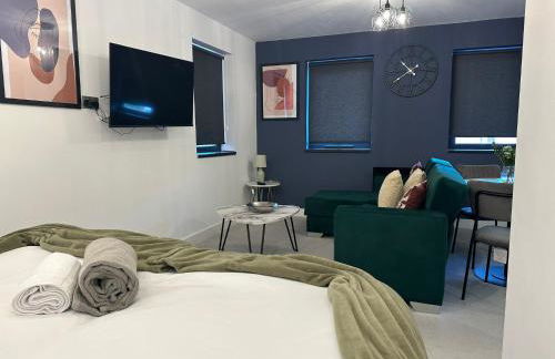 Adam Court Apartments - PE1 - Contractor Friendly - Choice of Studios or 1 Bed Apartments - Free Parking - Sofa Beds - Sky TV - Full Kitchen - Washer Dryer - WiFi - Foto 33