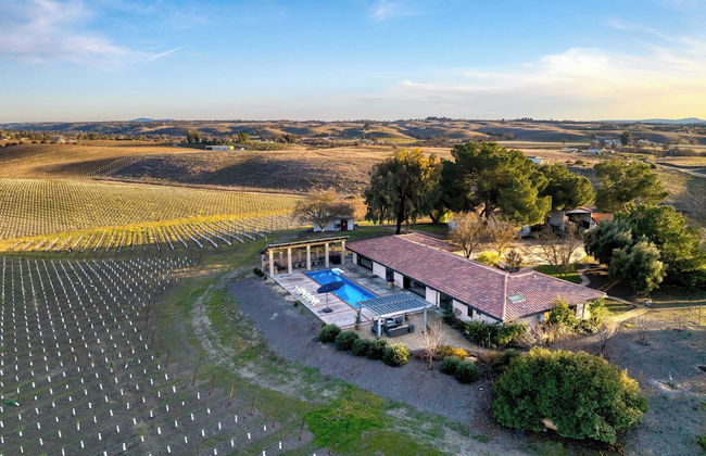 Private Pool, Firepit & Wine Room Near Top Paso Wineries Devi Ranch - Foto 44