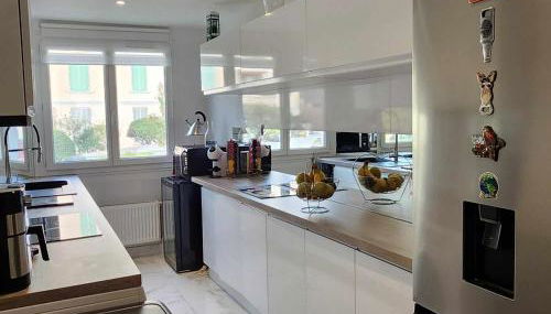 Victoria - Dr Picaud - 3 Pieces avec climatisation - 5 min des Plages - Foto 5, stove, dishwasher