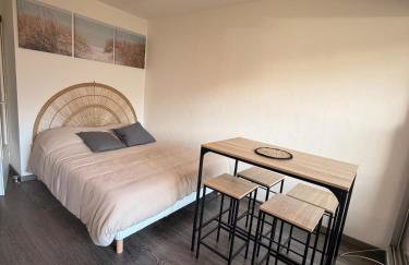 Studio terrasse au Port dHyères, Piscine, parking - Foto 1