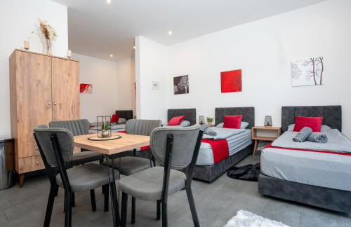 Serviceroom24 - Space in Recklinghausen Hoch WLAN - Smart-TV - 24-7 Check-in und Küche - Foto 8