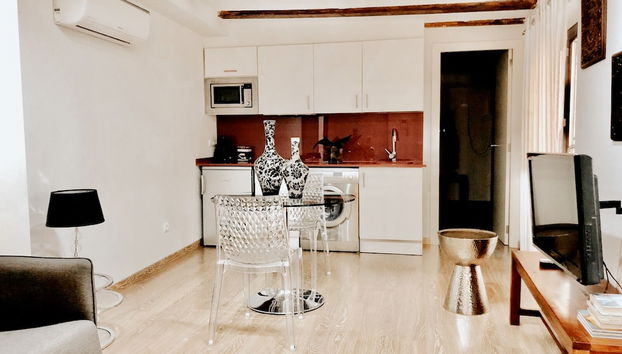 Essbereich im Zimmer