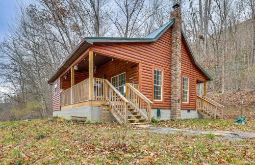 Greenbrier River On-Site! Modern-Rustic Log Cabin - Foto 23
