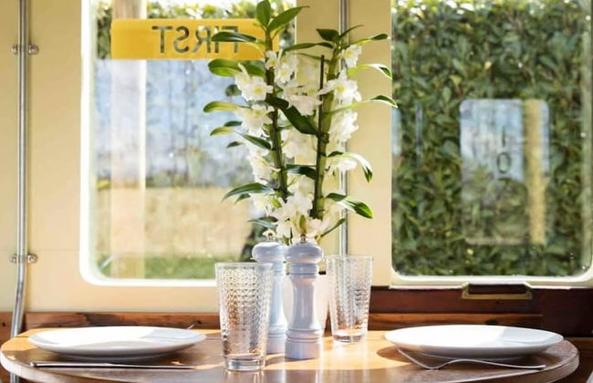 Unique Comfy Remodelled Railway Carriage - Foto 14