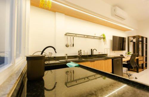 Flat com Varanda e área Privativa - Foto 17