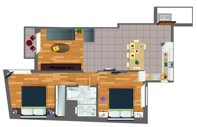 Blue Ark Comfort near Acropolis - Foto 29