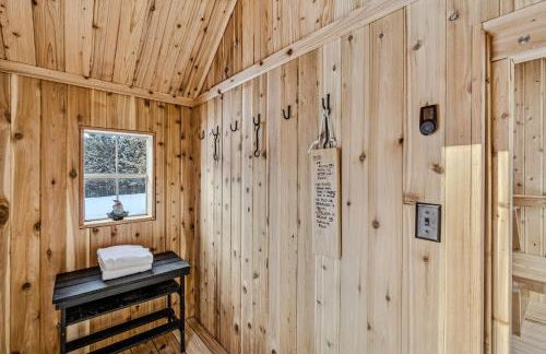 Log Cabin Fireplace Upper Valley - Wooded Chalet - Foto 53