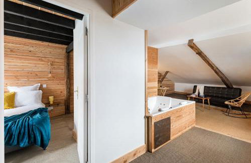 Chambre de caractère balnéo duo & vue toits - Foto 8