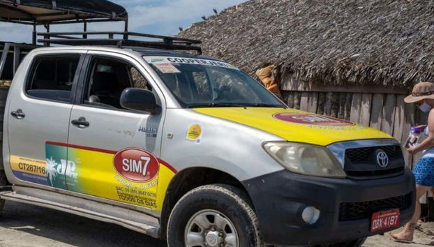 El vehículo 4x4 en el que realizaremos la ruta