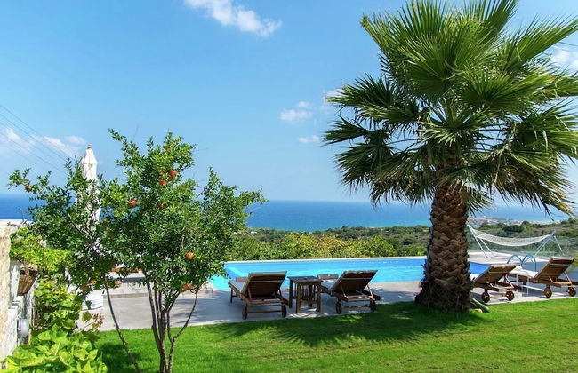 Infinity Pool Villa With Sea Views Near Rethymno City & Beach and Shaded BBQ - Foto 22