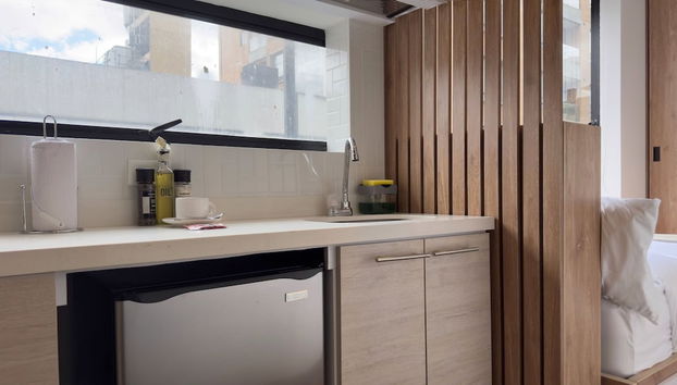 w Marvelous Loft w Modern Deco in Bogota - Foto 3, Habitación