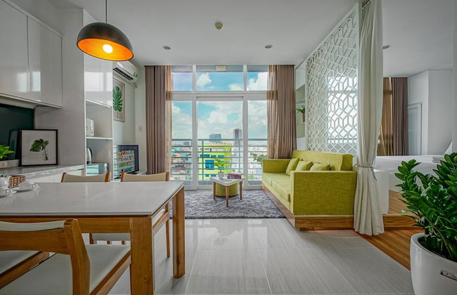 City by night Ben Thanh Apartments - Foto 5