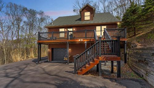 'The Eagles Nest at Alpine' Cabin w/ Fireplace! - Foto 3