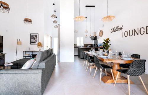 Plan de la Tour M1 - Villa 6 pers climatisée, 3 ch, piscine privée chauffée, nature & calme - Foto 3