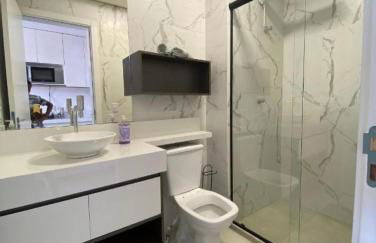 Studio lindo com ar condicionado e piscina - Bela Vita - 104 - Foto 4