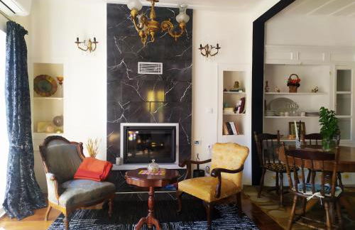 Διώροφο πέτρινο σπίτι με θέα Agiasos Classic Stone House - Foto 7