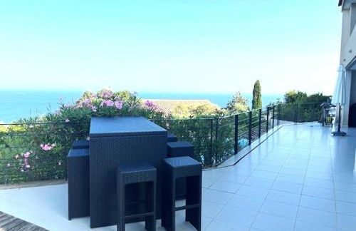 Ferreol 2 moderne, vue mer panoramique, piscine, clim - Foto 9