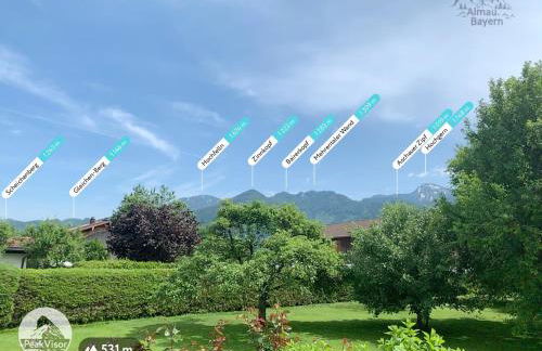 Ferienhaus AlmauBayern - mit Bergblick und großem Garten - Foto 54