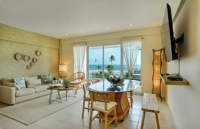 Beachfront Condo Costa del Sol Sleeps 6 - Foto 9