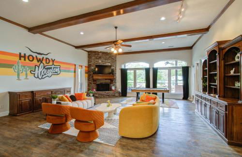 4BD - Pool & Movie Theater - Lake Conroe Nearby - Foto 23